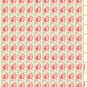 US  2175/a/c/d/f 1987 10c Red Cloud Tag Varieties Sheets (5) MNH VF-XF