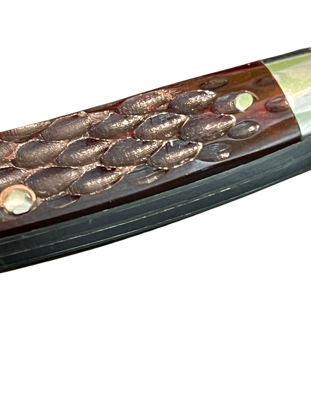 Pocketknife Case 62087 1940-1967 2-Blade Medium Stockman Red Bone DH-2242 - Image 15