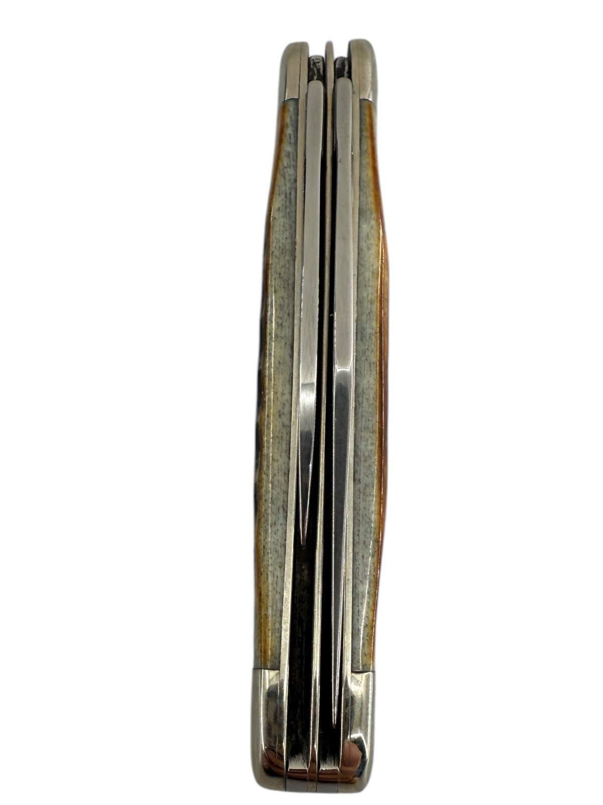 Pocketknife Case 6220 SS 2002 Peanut Burnt Moss Engraved DH-2343 - Image 12