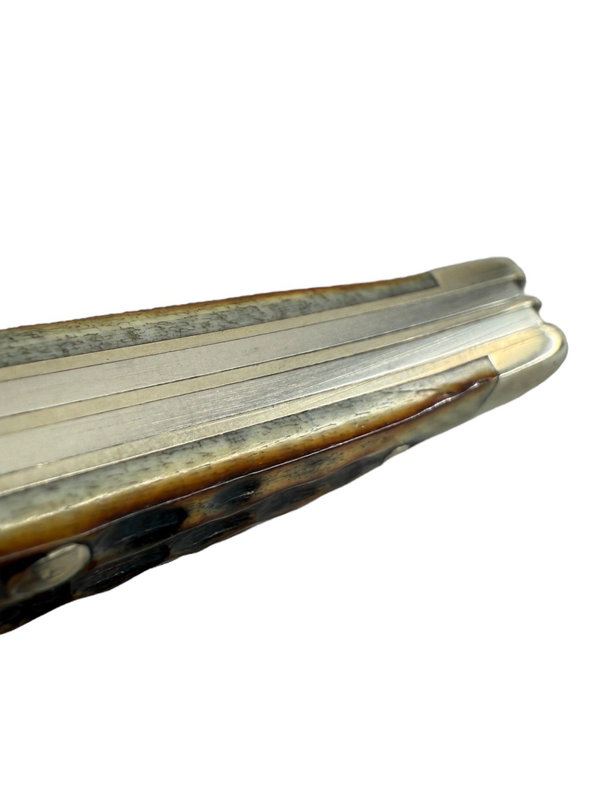 Pocketknife Case 6220 SS 2002 Peanut Burnt Moss Engraved DH-2343 - Image 18