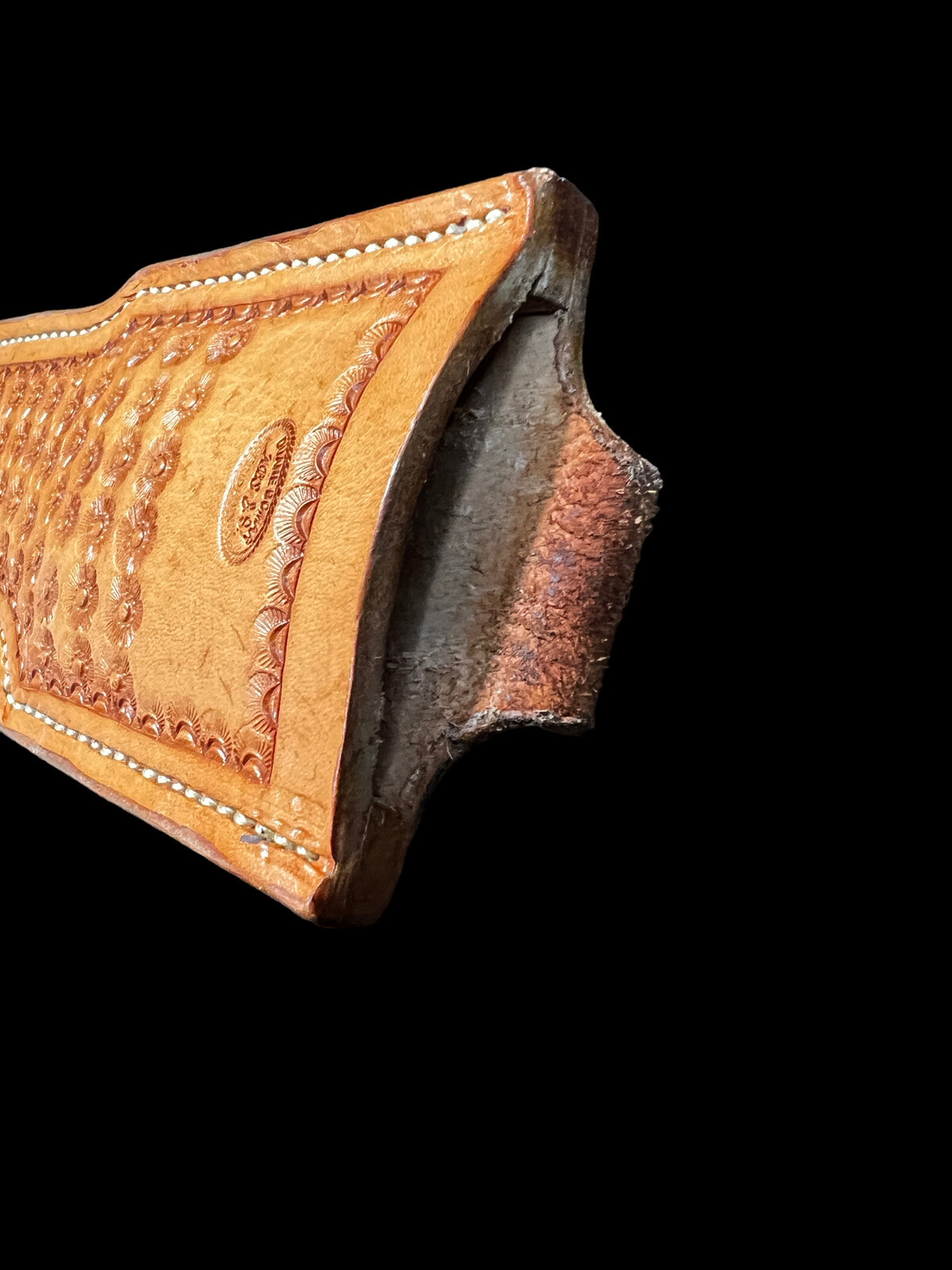Fixed Blade Duane Bomar, J.S. 6 1/2" Custom Maple Burl Tapered Spine DH-2027 - Image 17
