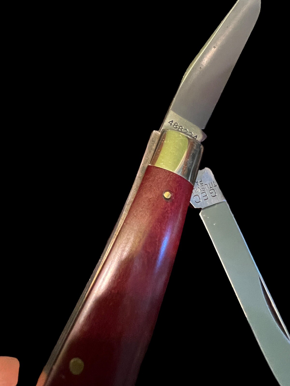 Pocketknife Great Eastern Cutlery GEC 488224 Slim Dog Jack Garnet ESPL Store - Image 17