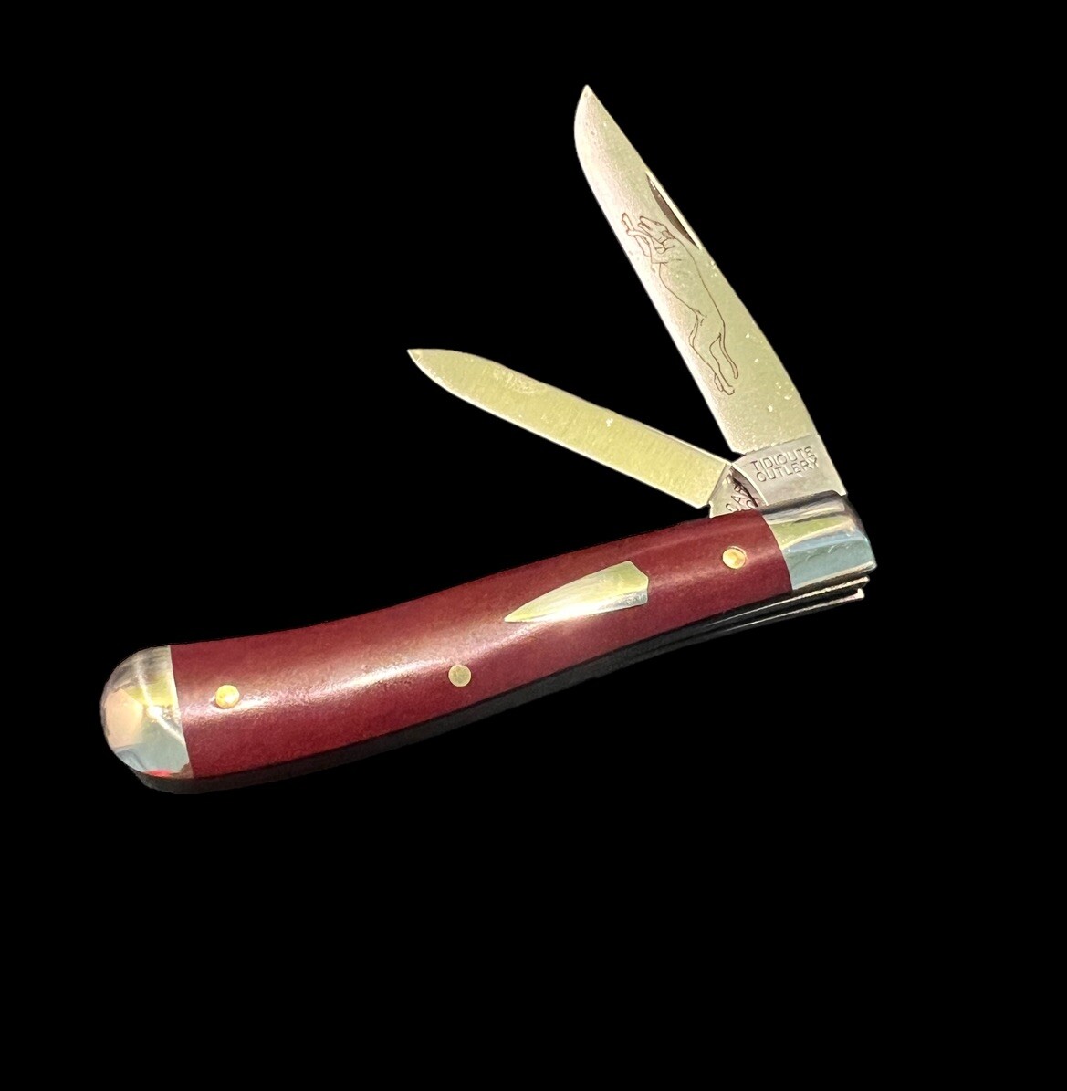 Pocketknife Great Eastern Cutlery GEC 488224 Slim Dog Jack Garnet ESPL Store - Image 3