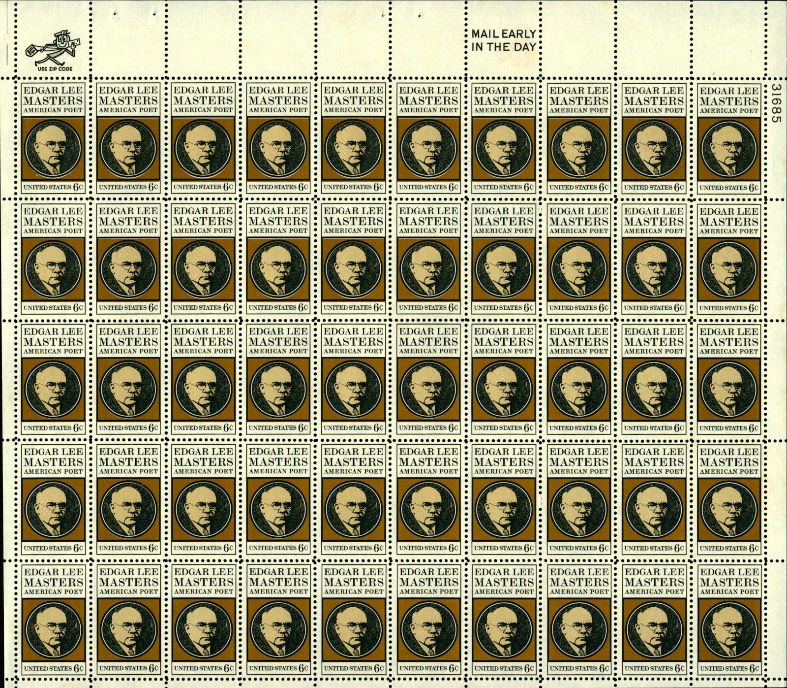 US #1400//1409 Stamp Sheets Lot (05) MNH (BCV $75)
