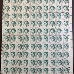 US #1857 17c Rachel Carson Full Sheet of 100.  MNH VF+ (CV $53)