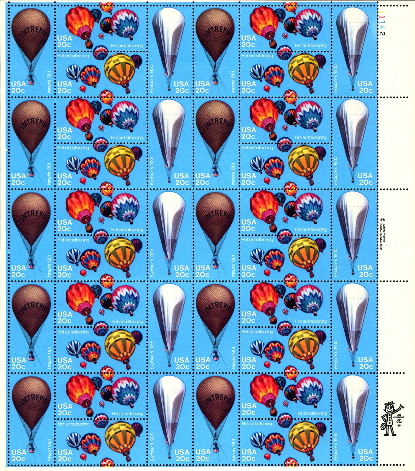 US #2030//2039 Stamp Sheets Lot (06) MNH (BCV $178) - Image 3