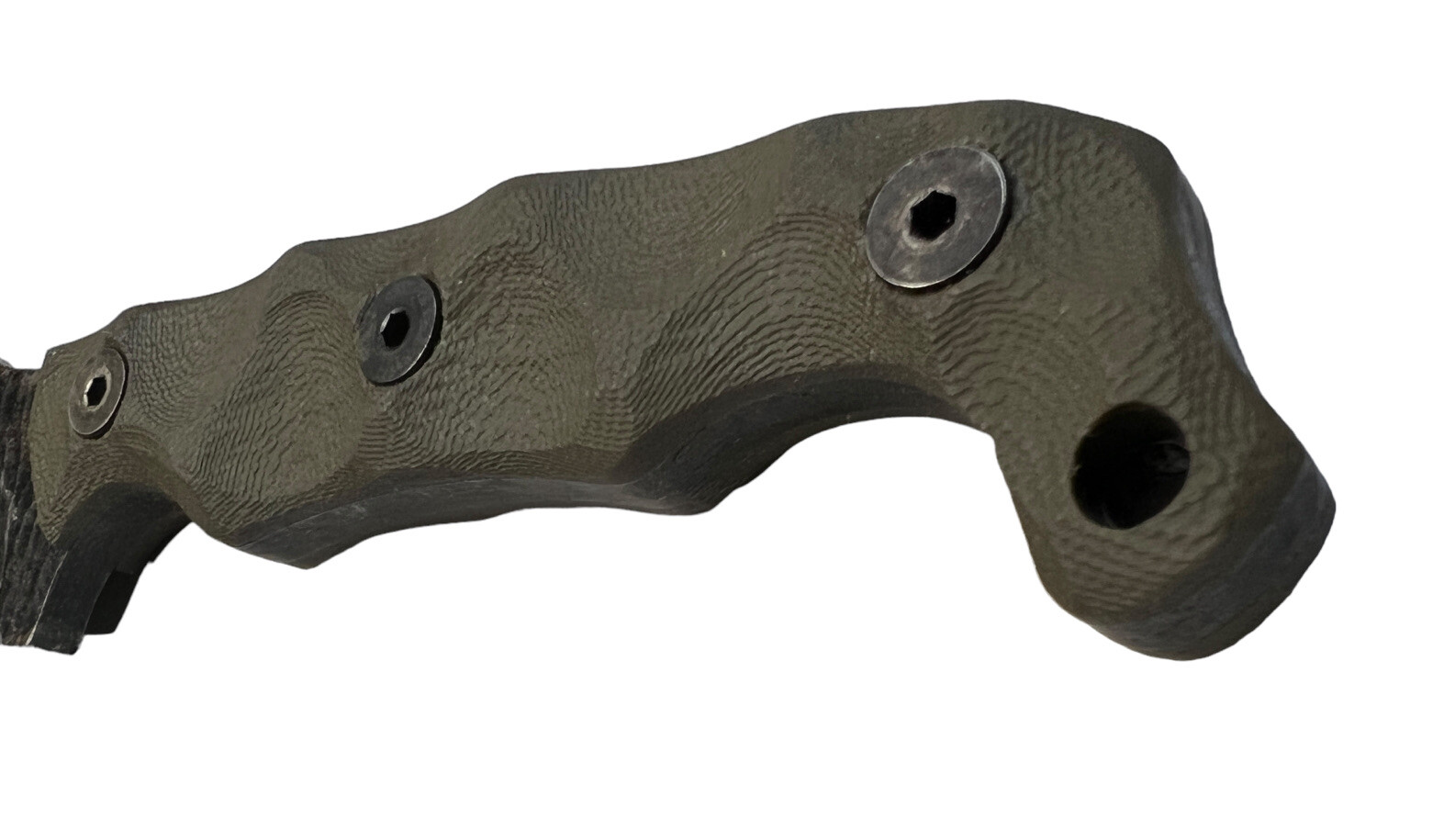 Fixed Blade Stroup TU2 4.5" OD Green G10 Kydex Sheath Made in USA DH-1231 - Image 10