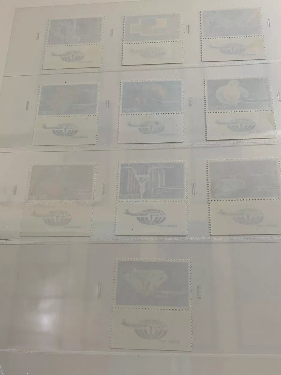 Israel SAFE-Dual Hingeless Album 1963-1977 TABS COMPLETE F-VF (CV ~$450) - Image 5