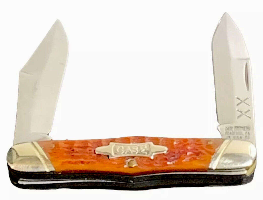Pocketknife Case 62046J 1990 Moose *Brown* Rogers Jig Bone