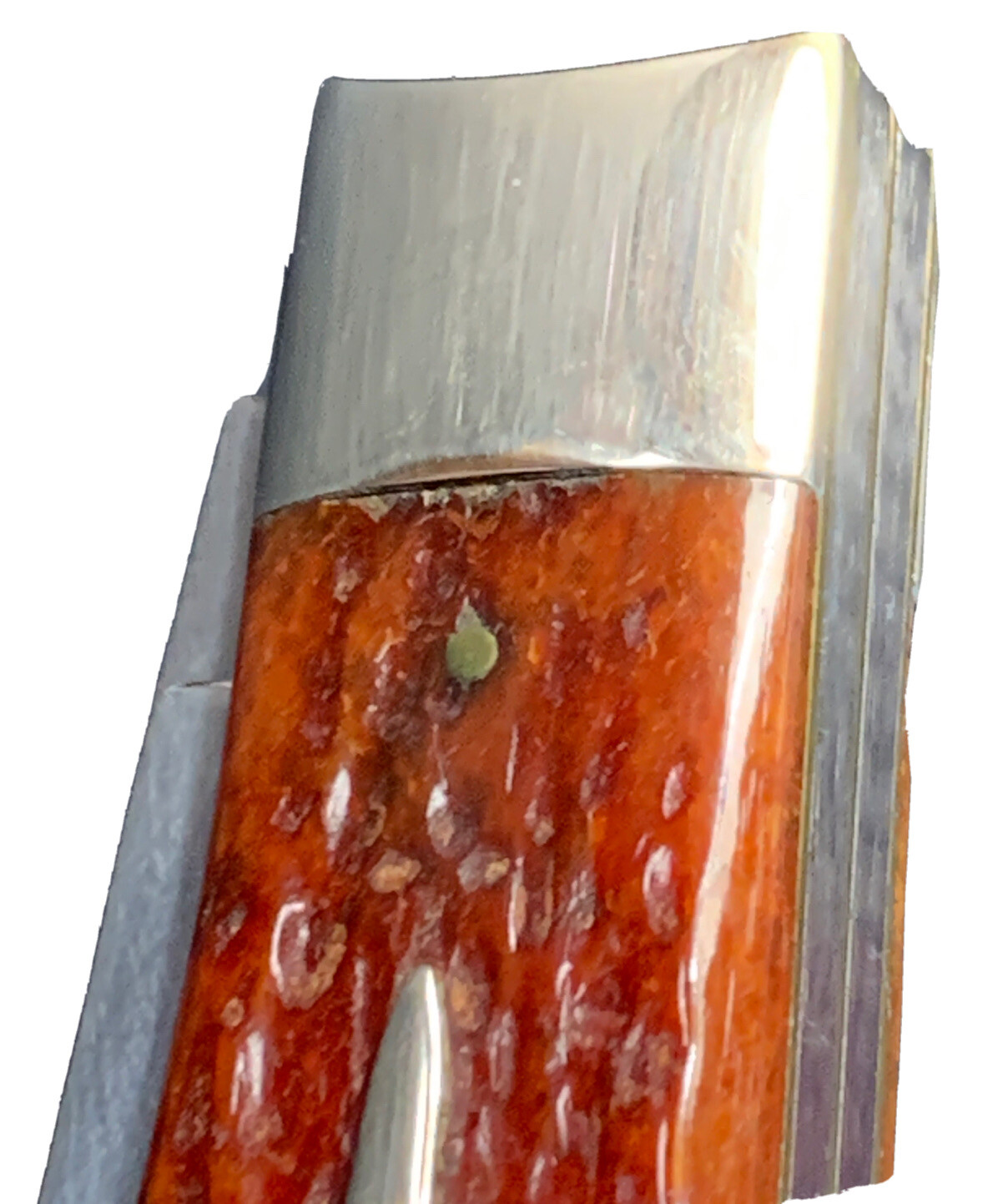 Pocketknife Winchester 29103 1993 Jumbo Trapper Burnt Orange Jig Bone KP-1117 - Image 11