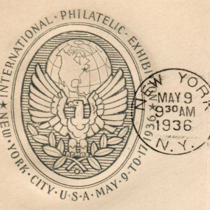 US #778-32 FDC 3c TIPEX at IPE NYC. 1st House of Farnam on 5/9/1936 *Scarce*