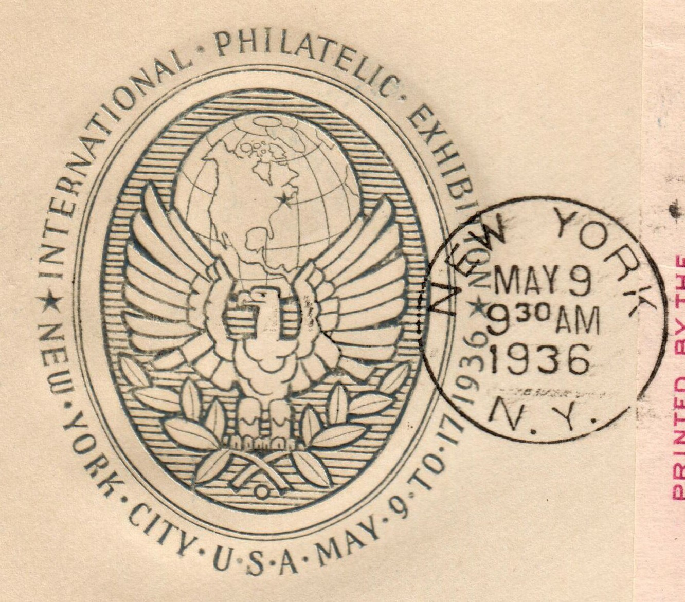 US #778-32 FDC 3c TIPEX at IPE NYC. 1st House of Farnam on 5/9/1936 *Scarce*