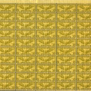 US #C17 1932 8c Winged Globe Sheet of 50 MNH