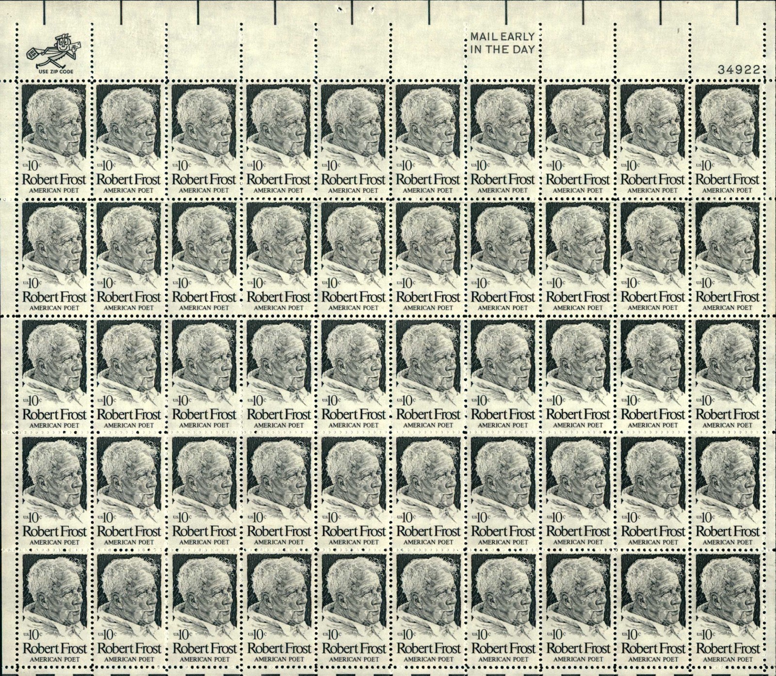 US #1520//1539 Stamp Sheets Lot (07) MNH (BCV $102) - Image 2