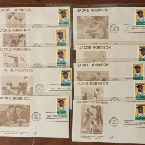 US #2016-A2//Z FDC Jackie Robinson, J:M Cachet. 10/12 Unaddressed (CV $150)
