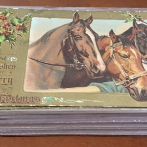 US Postcards. 1900-1915 Vintage, HORSES (71) Grade 2/3 Posted/Unposted.