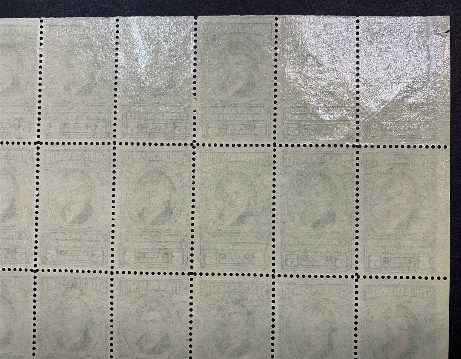 US #RD108 1941 $5 Stock Transfer, Full Sheet of 50. MNH F-VF (CV $3,250 Singles) - Image 13